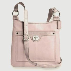 Coach Light Pink Leather Crossbody Bag